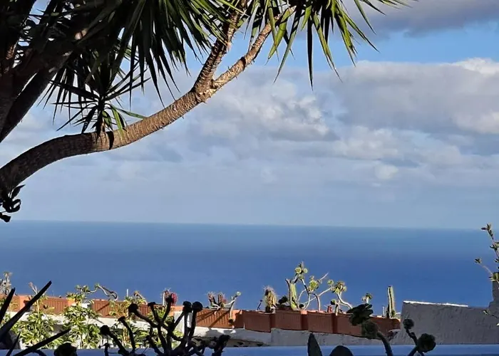 Tenerife Dulcynea With Terrace And Garden 600m2 With Ocean And Teide View Icod De Los Vinos